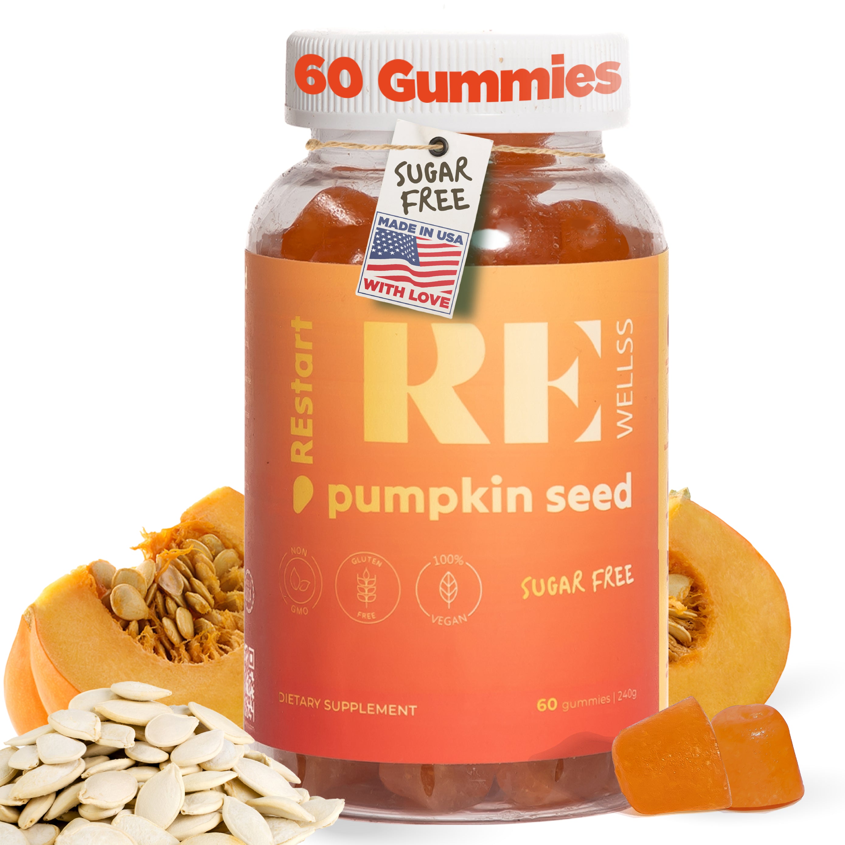Pumpkin Seed Oil Gummies, Prostate Care and Hair Repair!