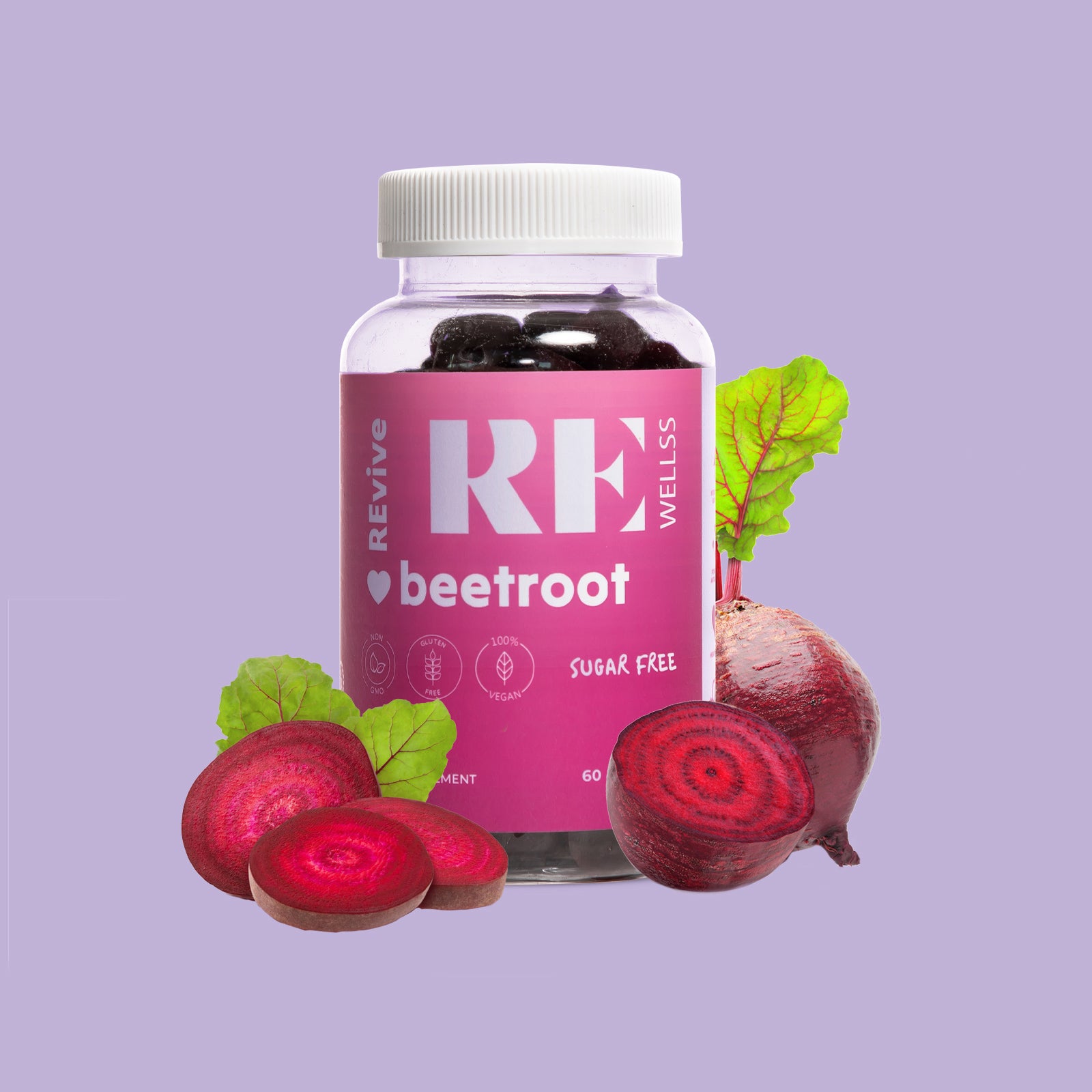 Beet Root Gummies, A Daily Bite for Heart Delight!